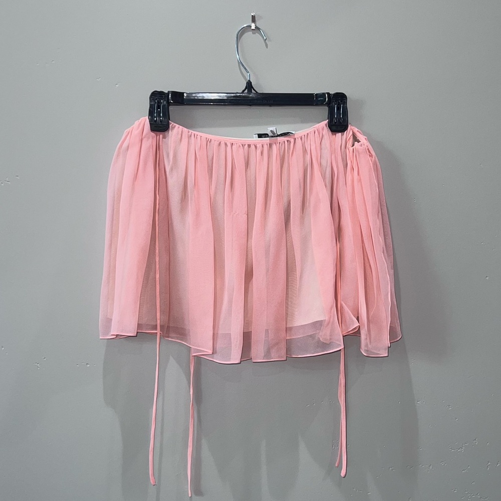 Elizabeth and James pink/peach blouse